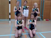  Die Mädchen der Grundschule Gebrüder Altstein belegten den 3. Platz